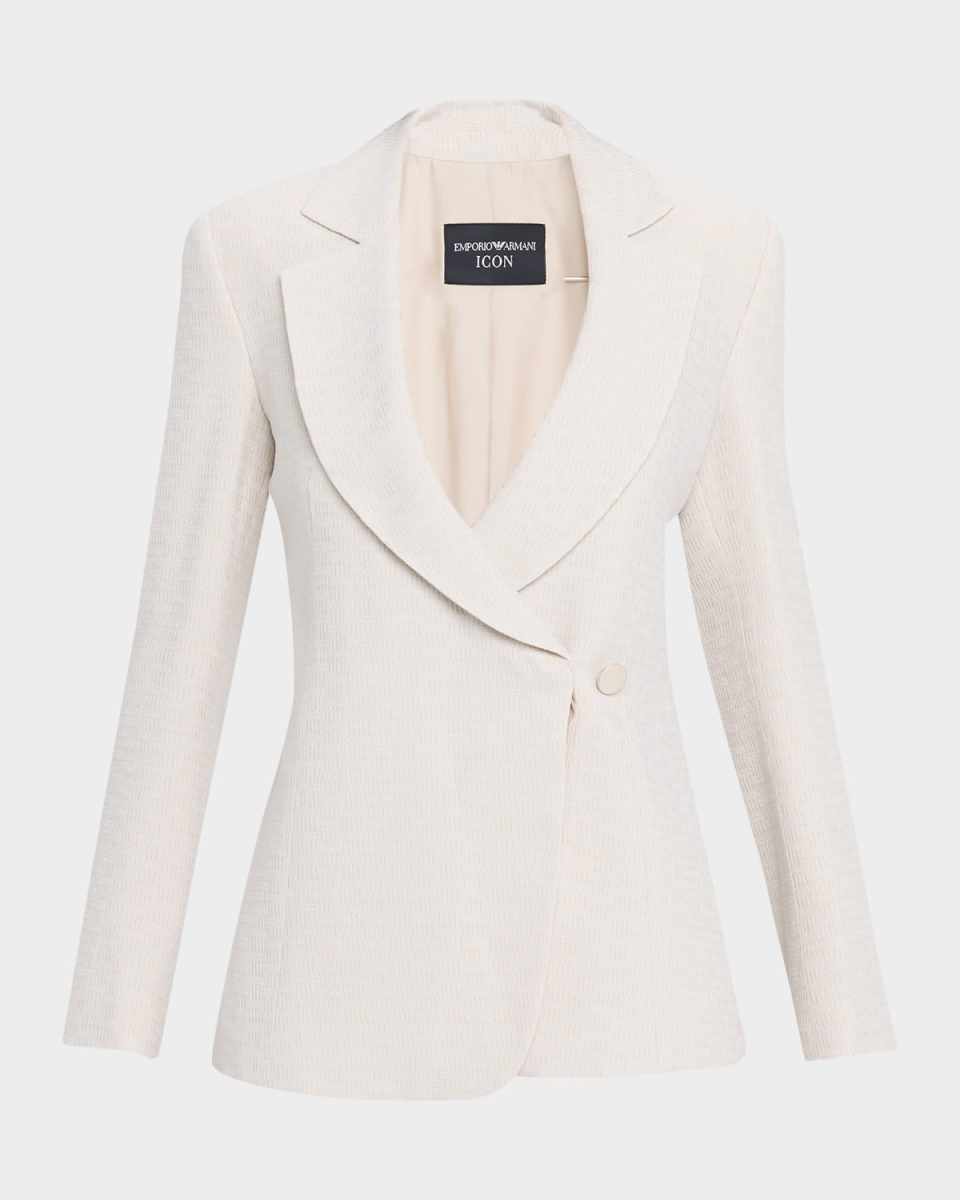 Single-Button Armure Blazer